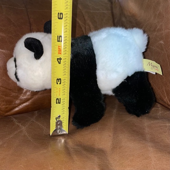 NWOT Miyoni by Aurora 7 Inch Standing Panda Bear Stuffed Animal - Picture 7 of 11